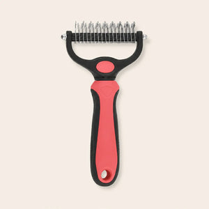 Brosse toilettage chat anti-nœuds double rangée — Felinovō
